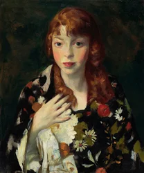 Edna Smith in a Japanese Wrap
